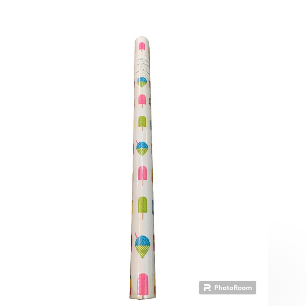 NEW‎ Bella Lux Papier  30x12 Gift Wrap or Draw Liners Thick Paper Popsicles